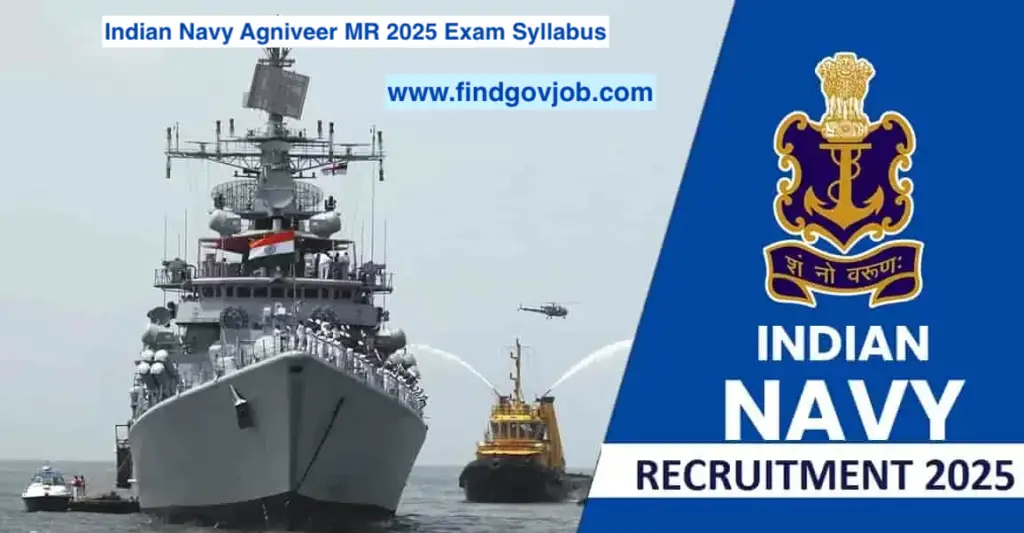 Indian Navy Agniveer MR 2025 Exam Syllabus