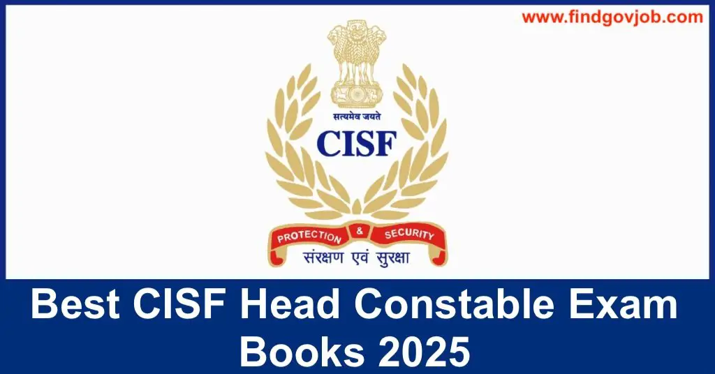 Best CISF Head Constable Exam Books 2025