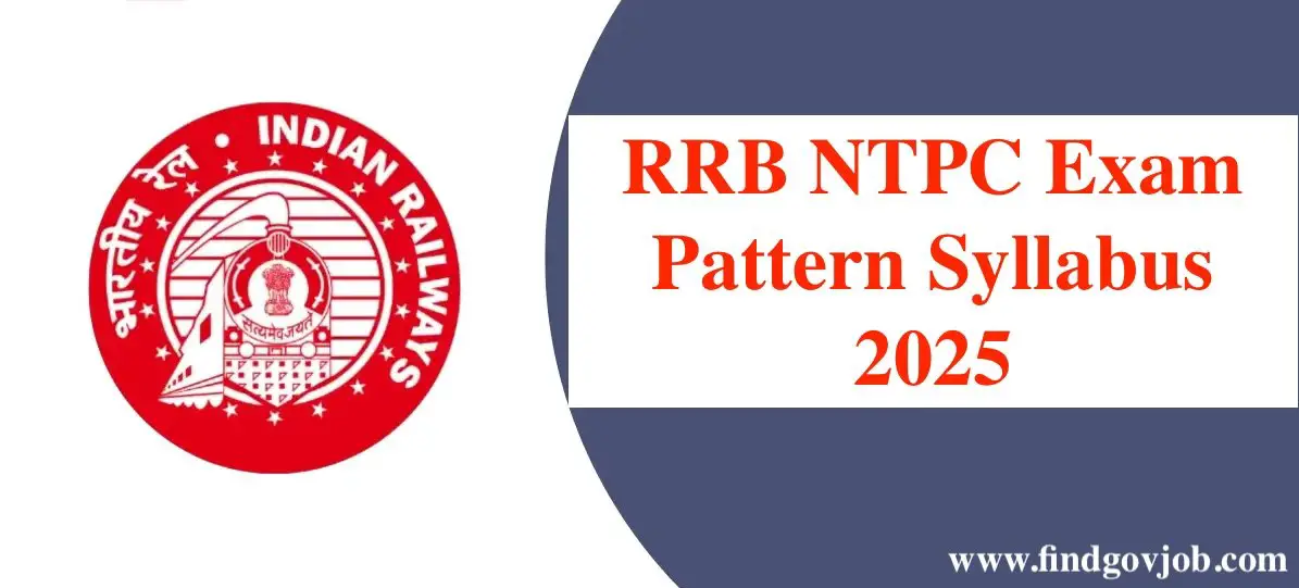 RRB NTPC Exam Pattern Syllabus 2025