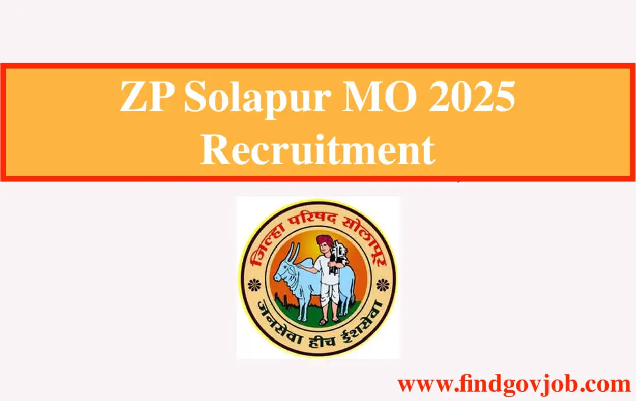 ZP Solapur MO 2025