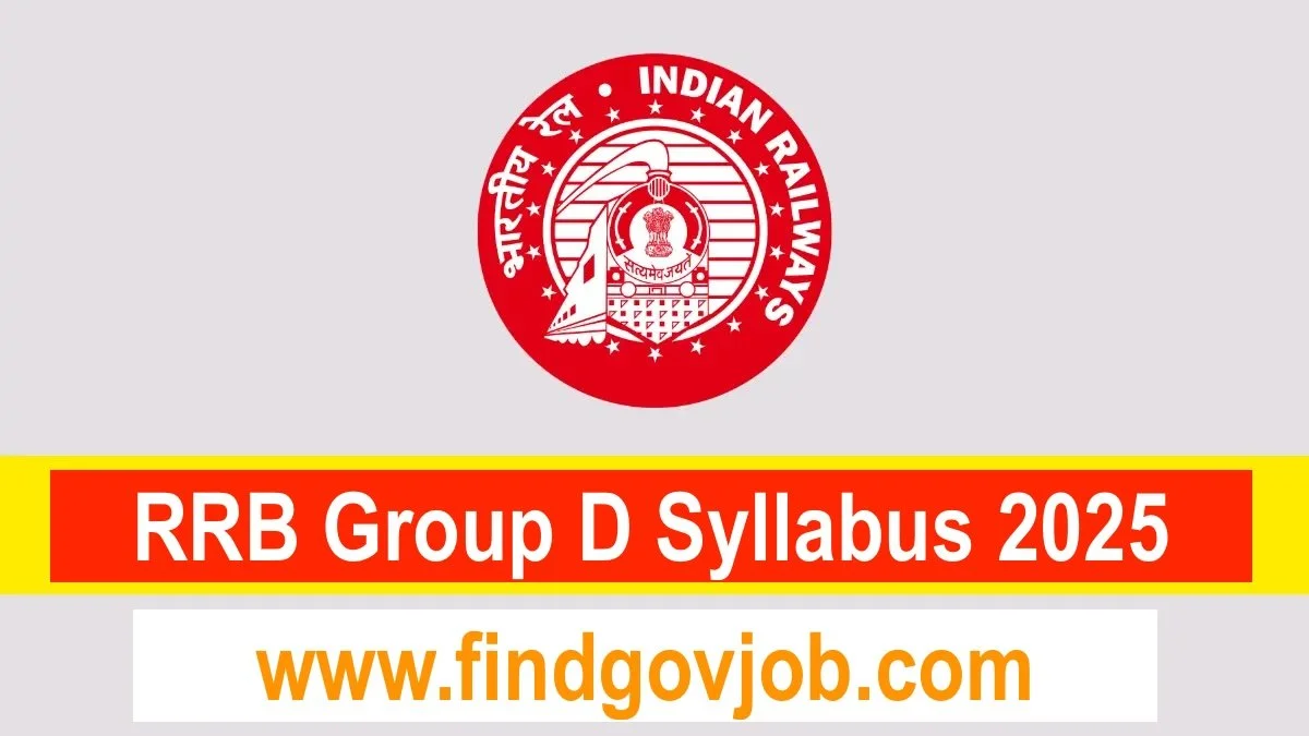 RRB Group D Syllabus 2025