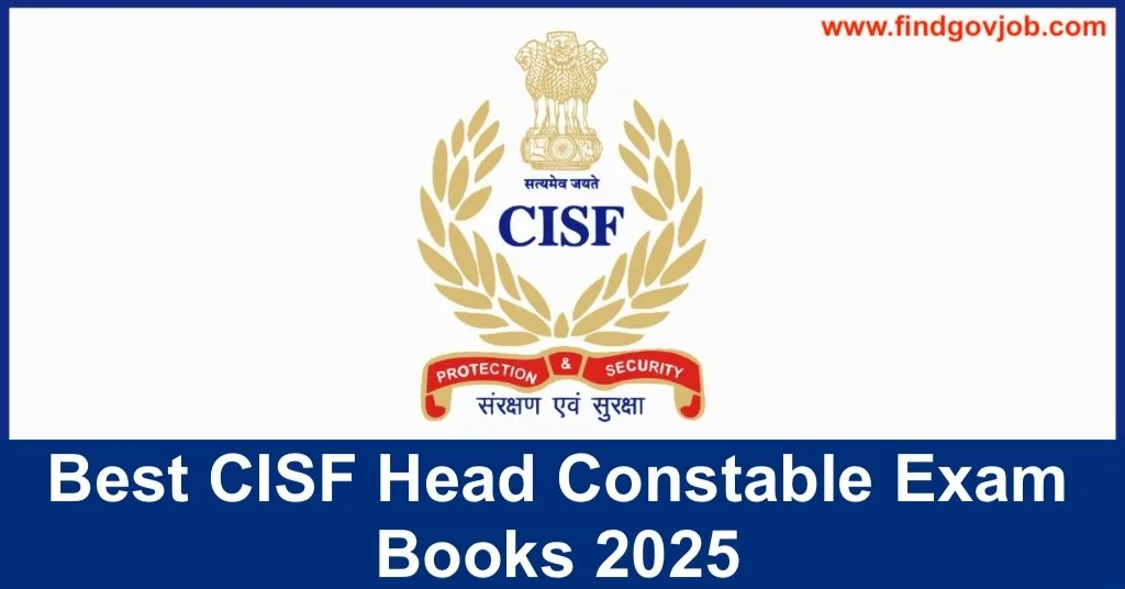 Best CISF Head Constable Exam Books 2025