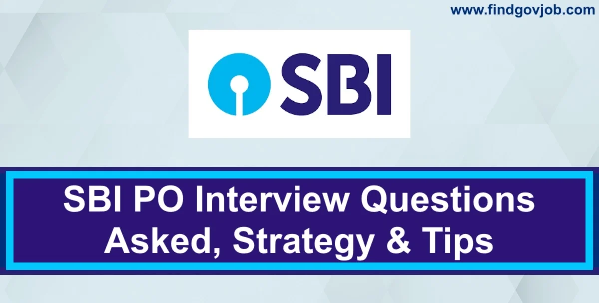 SBI PO Interview Questions