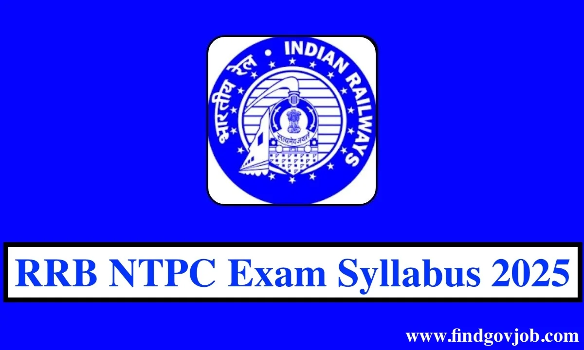 RRB NTPC Exam Syllabus 2025